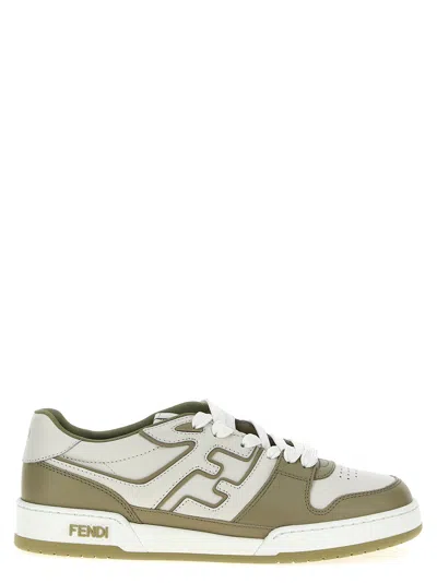 Fendi Match Sneaker In Green