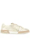 Fendi Women's Match Nappa Laminata+ric.logo Sneaker In Gold