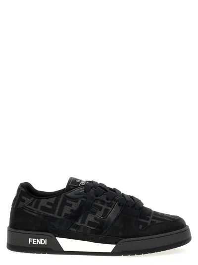 FENDI FENDI MATCH SNEAKERS GRAY