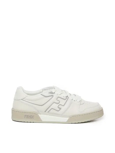 Fendi Match Sneakers In Gray