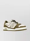 Fendi Green Match Leather Sneakers