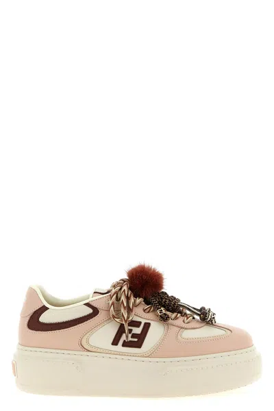 Fendi ' Match' Sneakers In Pink