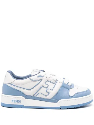 Fendi Match Sneakers Shoes In White