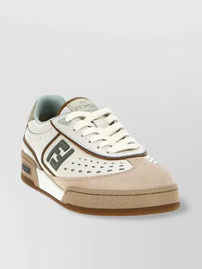 FENDI MATCH SNEAKERS SOLE CONTRAST