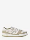 Fendi Leather Sneakers With Ff Lateral Logo In White