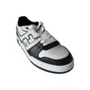 Fendi Leather Sneakers With Ff Lateral Logo In Multi
