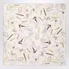 Fendi Mauve Rose Silk Foulard Women In Multicolor
