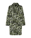 Fendi Medium And Long Style Camouflage With Hat Casual Jacket In Green