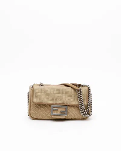 Fendi Medium Baguette Chain Midi Bag