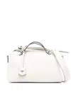 Fendi Women's Ivory Leather Medium By The Way Handbag In White