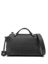 Fendi Women By The Way Medium Leather Handbag In Black