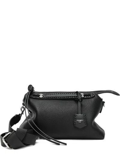 Fendi Women By The Way Selleria Medium Shoulder Bag In Black