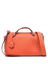 Fendi Orange By The Way Selleria Mini Mini Bag In Yellow & Orange