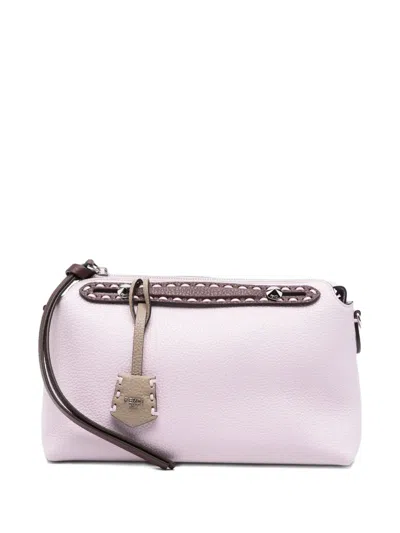 Fendi Medium By The Way Selleria Clutch Bag In Purple