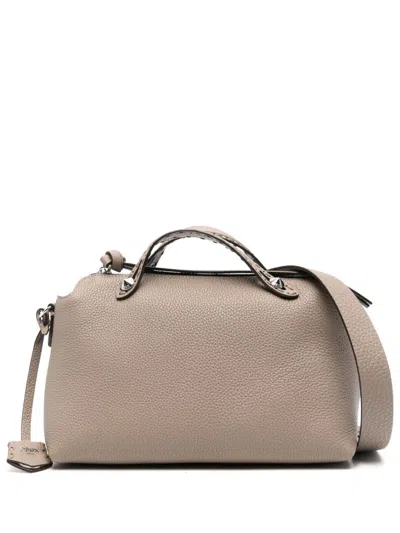 Fendi Medium By The Way Selleria Shoulder Bag In Brown