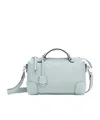 Fendi By The Way Leather Medium Bag In Blue