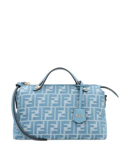 Fendi Medium By The Way Tote Bag In Blue