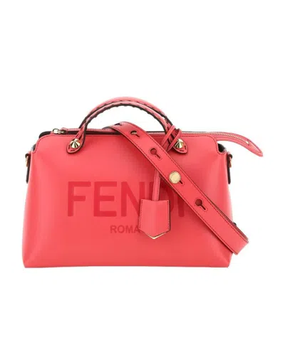 Fendi Medium By The Way Tote Bag In Red