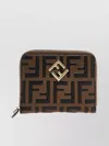 Fendi Medium Ff Diamonds Zip-around Wallet