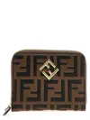 Fendi Medium Ff Diamonds Zip-around Wallet