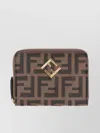 Fendi Medium Ff Diamonds Zip-around Wallet