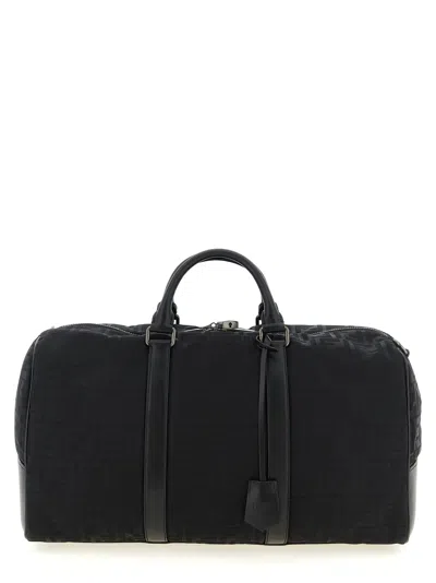 Fendi Medium Ff Duffel Bag In Black
