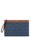 Fendi Flat Pouch Medium Ff Bags In Multi