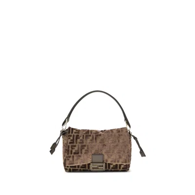FENDI FENDI MEDIUM MAMMA BAGUETTE SHOULDER BAG