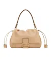 Fendi Medium Mamma Baguette Shoulder Bag In Nude