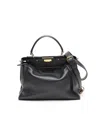 Fendi Medium Peekaboo Bag In Black
