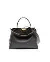 Fendi Medium Peekaboo Bag In Black