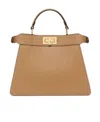 Fendi Peekaboo Iseeu Petite Tote Bag In Brown