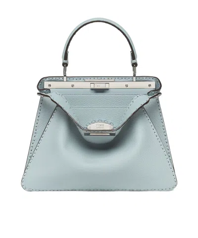 Fendi Medium Peekaboo Iseeu Tote Bag In Blue