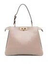 Fendi Women's Peekaboo Tote Bag In Neutrals