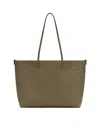Fendi Borsa Shopper Roll Media Con Macro Impunture In Brown
