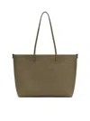 Fendi Borsa Shopper Roll Media Con Macro Impunture In Brown