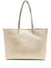 Fendi Medium Roll Tote Bag In Gold