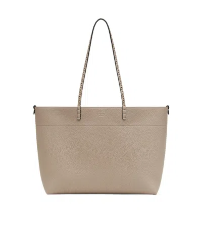 FENDI FENDI ROLL MEDIUM TOTE BAG
