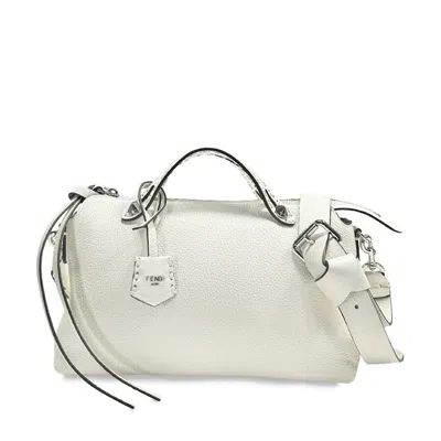 Fendi Medium Shoulder Bag By The Way Selleria In Metallic