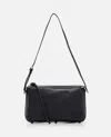 FENDI MEDIUM SIMPLY FENDI LEATHER SHOULDER BAG