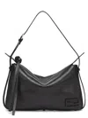 Fendi Medium Simply Leather Handbag In Black