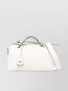 Fendi Women's Ivory Leather Medium By The Way Handbag In White