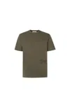 Fendi 1925 Stencil Print T-shirt In Green
