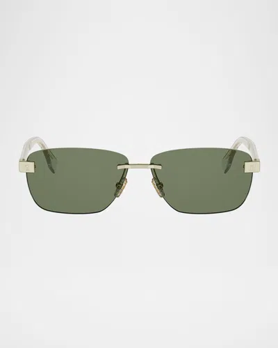FENDI MEN & APOS;S FENDI SKY METAL AVIATOR SUNGLASSES