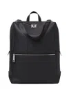 Fendi Lui Pebbled-leather Backpack In Black