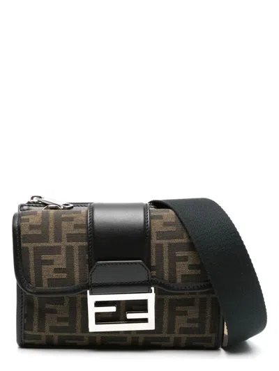 FENDI MEN'S BAGUETTE DOUBLE BAG