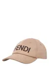 Fendi Logo-embroidered Cap