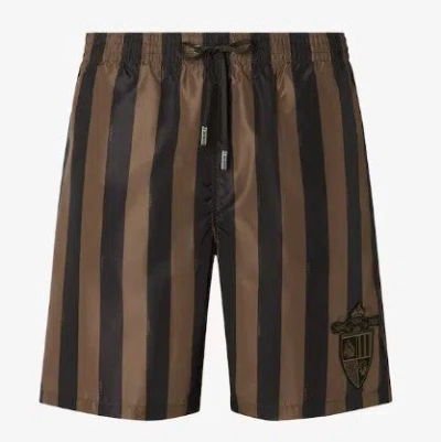 Fendi Men Beachwear In Black