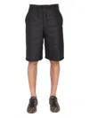 Fendi Quilted Silk Bermuda Shorts