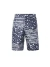 Fendi Men Bermuda Bandana In Silk In Multi